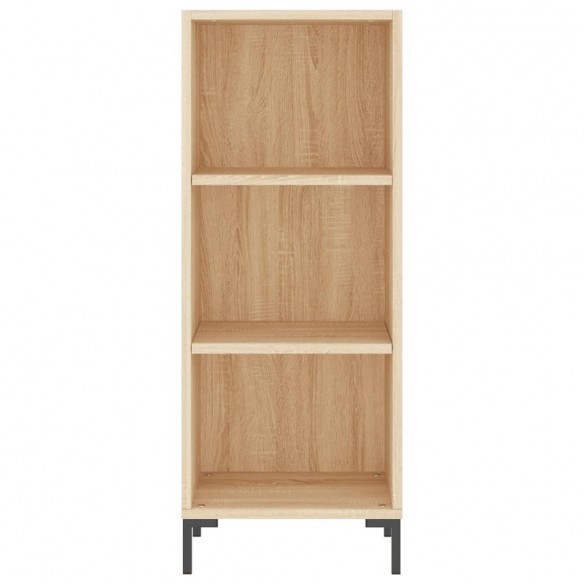 Buffet haut Chêne sonoma 34,5x32,5x180 cm Bois d'ingénierie