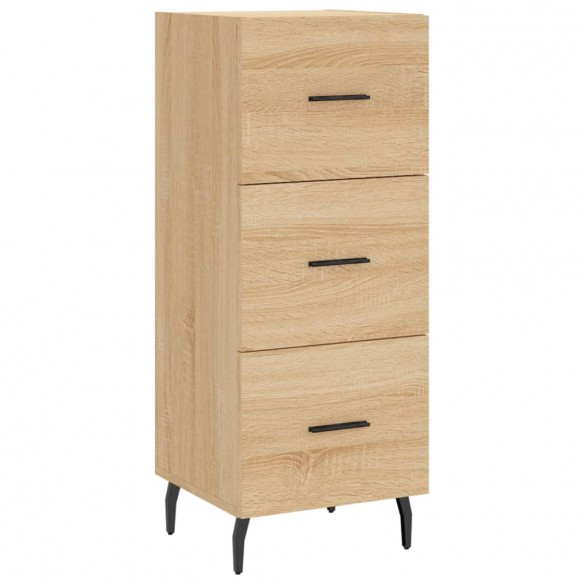 Buffet haut Chêne sonoma 34,5x34x180 cm Bois d'ingénierie