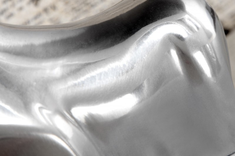 Presse-Papier design taureau en aluminium argenté