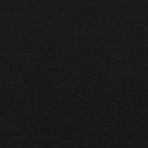 Têtes de lit 2 pcs Noir 100x7x78/88 cm Tissu