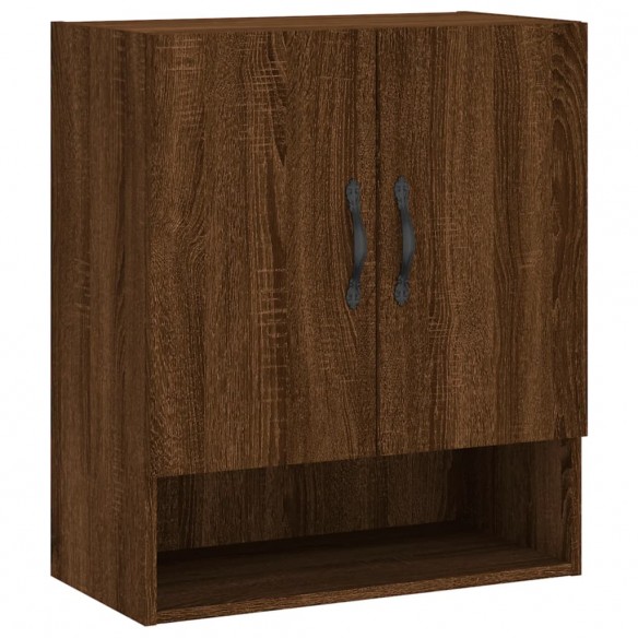 Armoire murale chêne marron 60x31x70 cm bois d'ingénierie