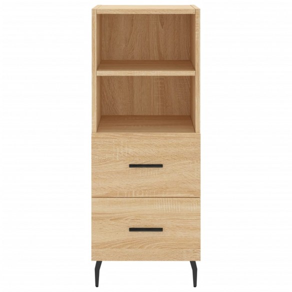 Buffet Chêne sonoma 34,5x34x90 cm Bois d'ingénierie