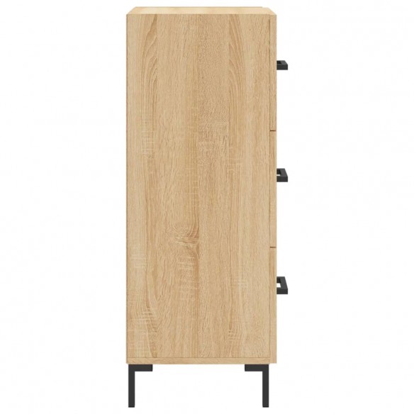 Buffet Chêne sonoma 34,5x34x90 cm Bois d'ingénierie