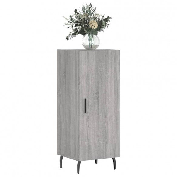 Buffet Sonoma gris 34,5x34x90 cm Bois d'ingénierie