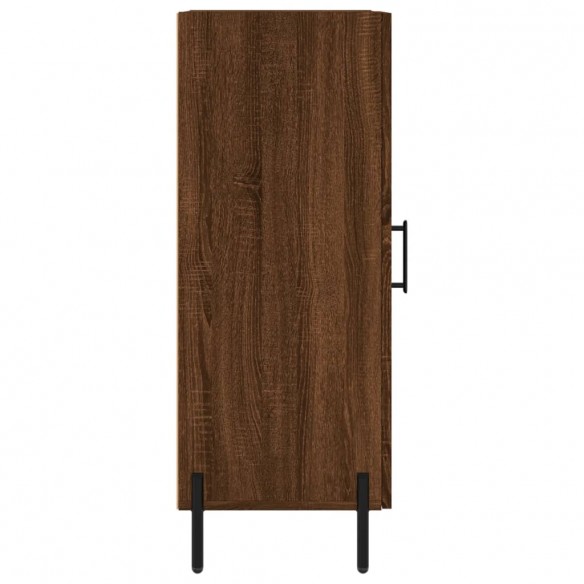 Buffet Chêne marron 34,5x34x90 cm Bois d'ingénierie