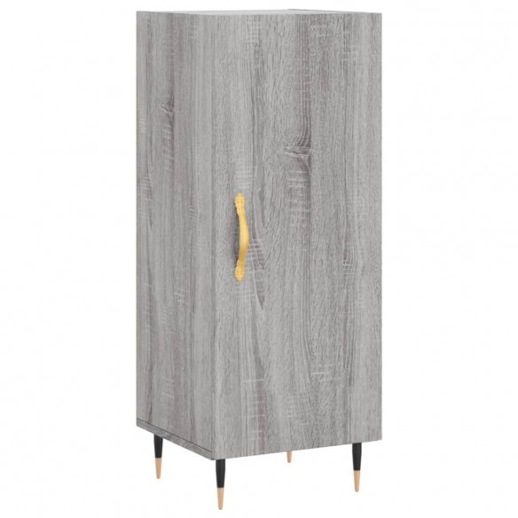 Buffet Sonoma gris 34,5x34x90 cm Bois d'ingénierie