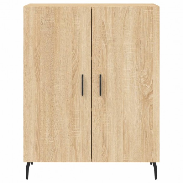 Buffet chêne sonoma 69,5x34x90 cm bois d'ingénierie