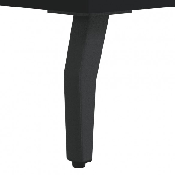 Tables de chevet 2 pcs noir 40x35x47,5 cm bois d’ingénierie