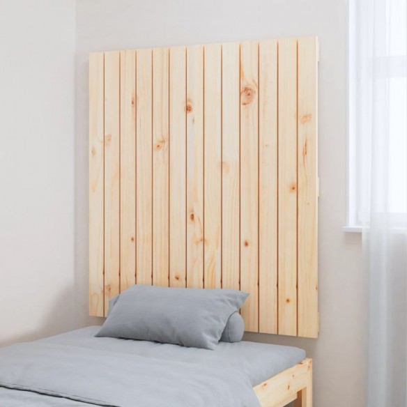 Tête de lit murale 82,5x3x90 cm Bois massif de pin