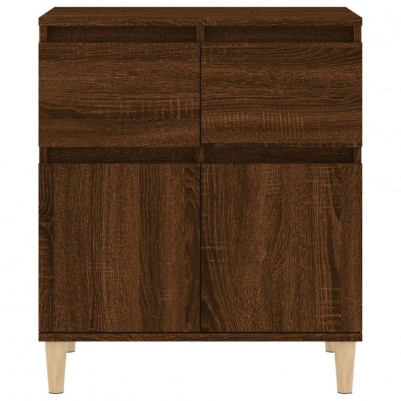 Buffet Chêne marron 60x35x70 cm Bois d'ingénierie