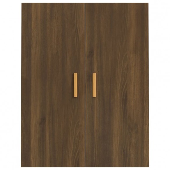 Armoire murale suspendue Chêne marron 69,5x34x90 cm