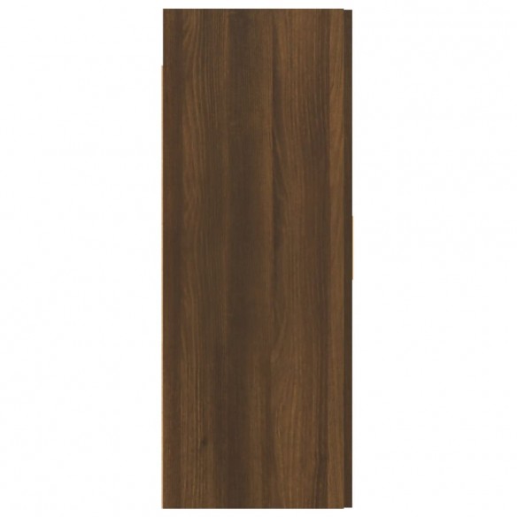 Armoire murale suspendue Chêne marron 69,5x34x90 cm