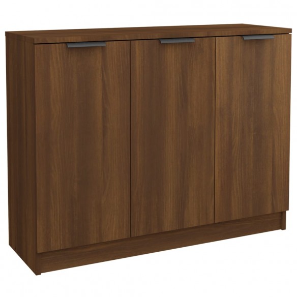 Buffet Chêne marron 90,5x30x70 cm Bois d'ingénierie