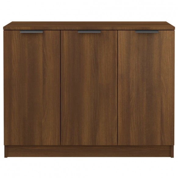 Buffet Chêne marron 90,5x30x70 cm Bois d'ingénierie