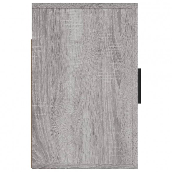 Table de chevet murale Sonoma gris 50x30x47 cm