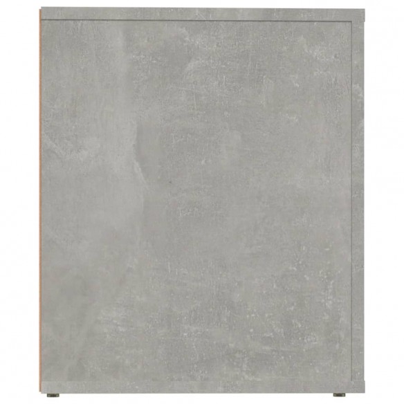 Table de chevet Gris béton 50x39x47 cm