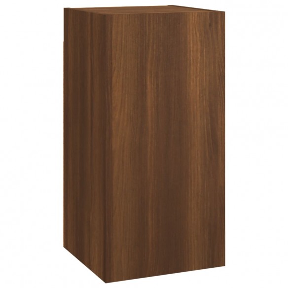 Meubles TV 2 pcs Chêne marron 30,5x30x60 cm Bois d'ingénierie