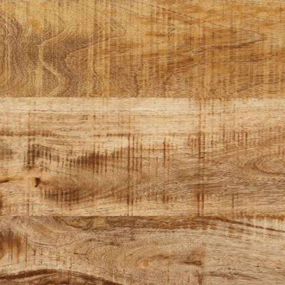 Table console 110x35x76 cm bois de manguier massif brut