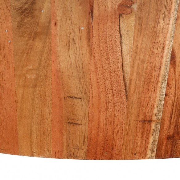 Table basse Ø52x30 cm bois d'acacia massif