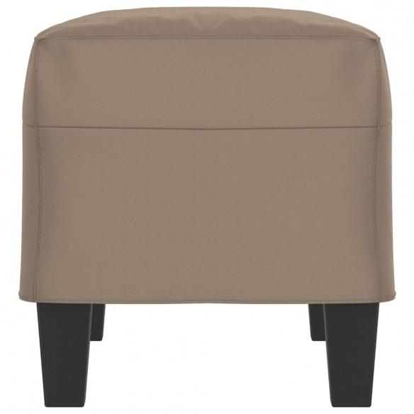 Banc Taupe 70x35x41 cm Tissu microfibre