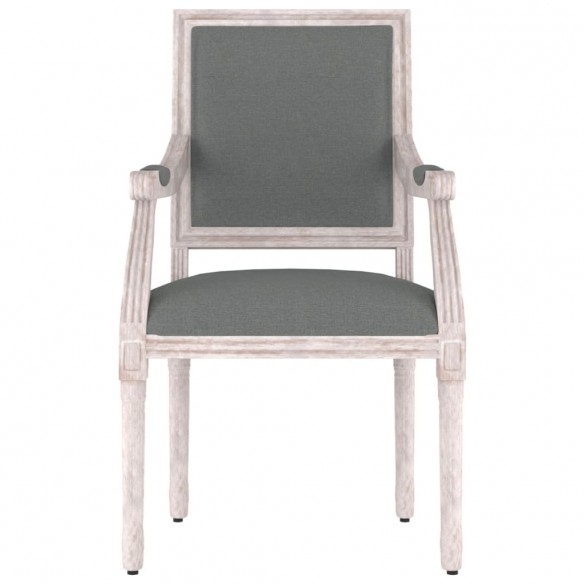 Fauteuil gris foncé 54x59x99 cm tissu