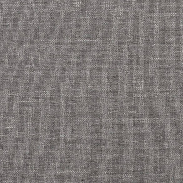 Repose-pied Gris clair 78x56x32 cm Tissu