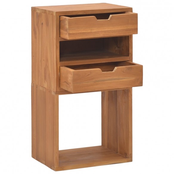 Armoire de rangement 40x30x76 cm Bois de teck massif