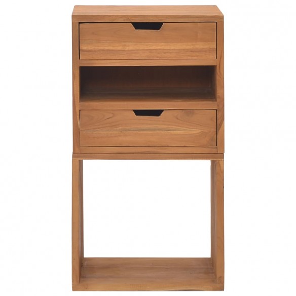 Armoire de rangement 40x30x76 cm Bois de teck massif