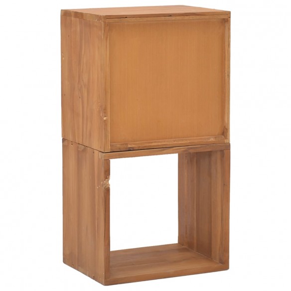 Armoire de rangement 40x30x76 cm Bois de teck massif