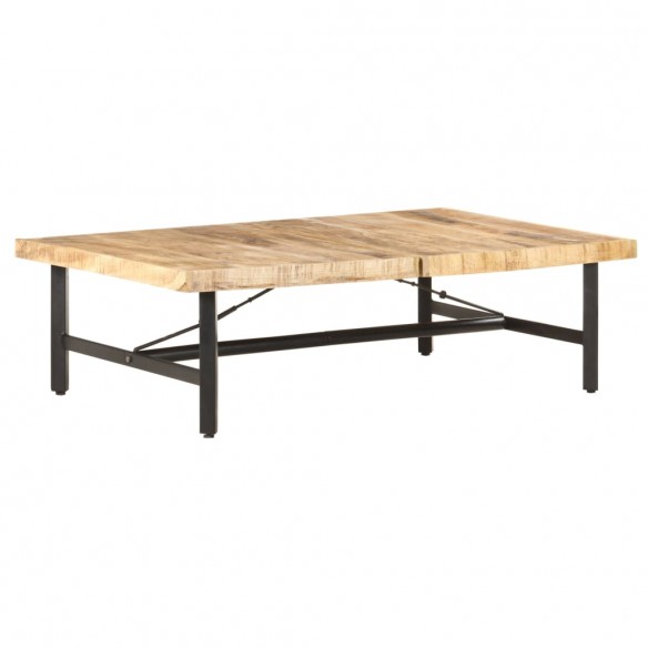 Table basse 142x90x42 cm Bois de manguier massif