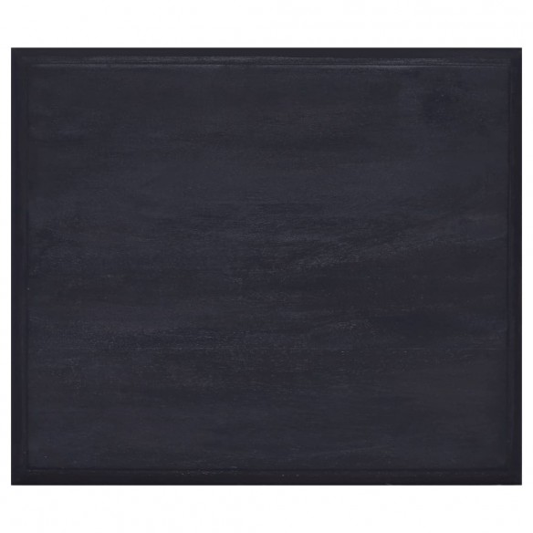 Table de chevet Café noir clair 35x30x60cm Bois d'acajou massif