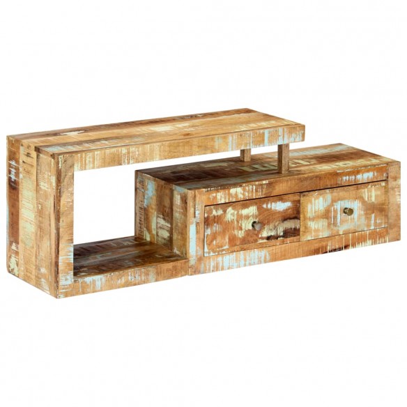 Meuble TV 120 x 30 x 40 cm Bois de récupération massif