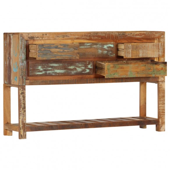 Buffet 120x30x75 cm Bois de récupération solide