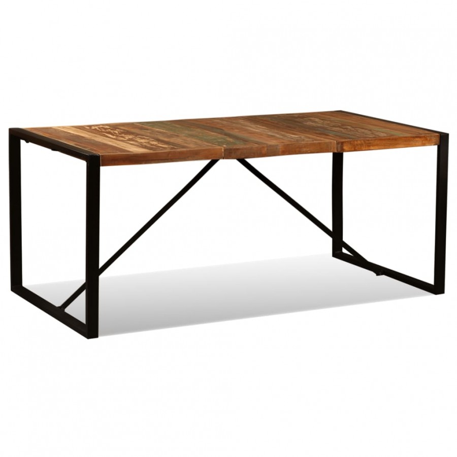 Table de salle à manger Bois de récupération massif 180 cm Table de salle à manger Bois de récupération massif 180 cm