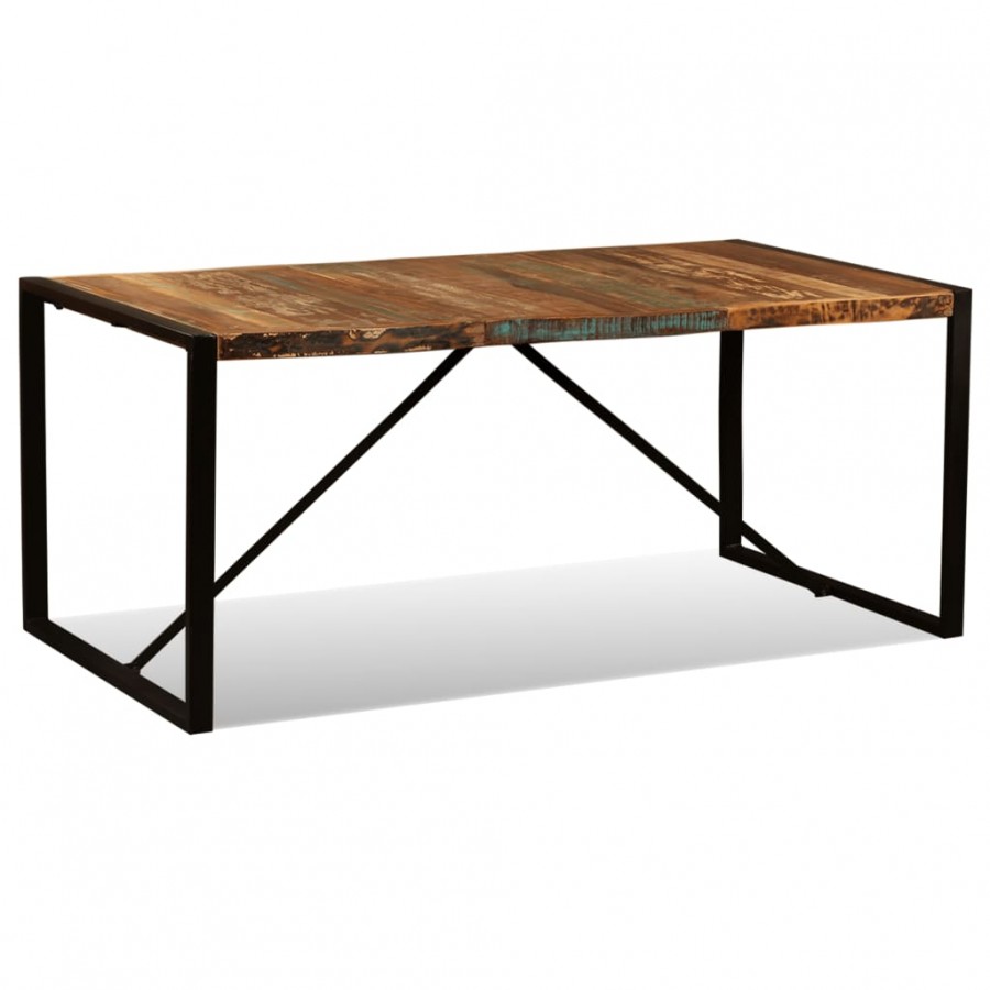 Table de salle à manger Bois de récupération massif 180 cm Table de salle à manger Bois de récupération massif 180 cm