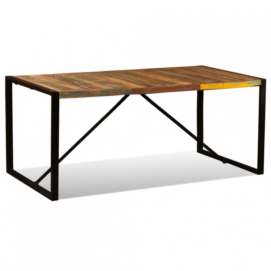 Table de salle à manger Bois de récupération massif 180 cm Table de salle à manger Bois de récupération massif 180 cm
