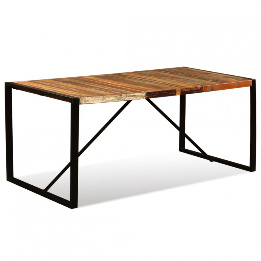 Table de salle à manger Bois de récupération massif 180 cm Table de salle à manger Bois de récupération massif 180 cm