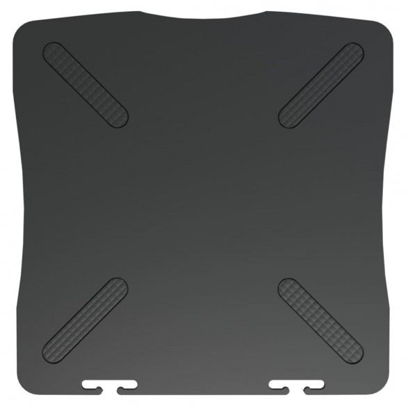 Support de moniteur Noir 33,5x34x10,5 cm