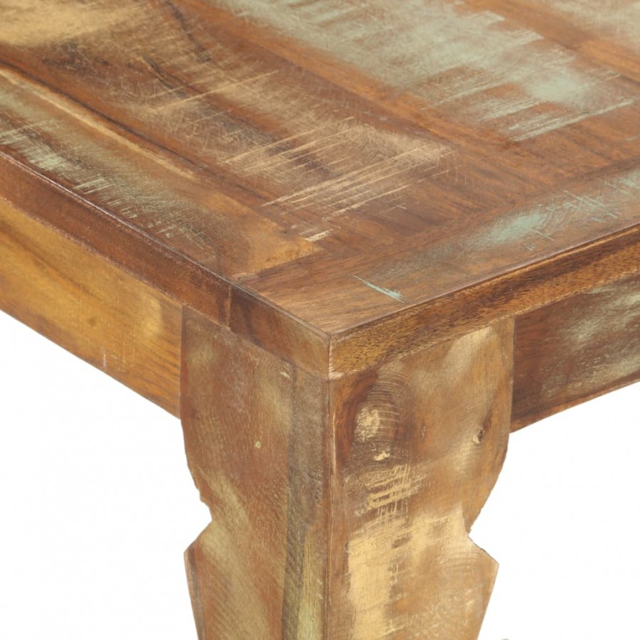 Table de salle à manger 160x80x76cm Bois de récupération massif Table de salle à manger 160x80x76cm Bois de récupération massif