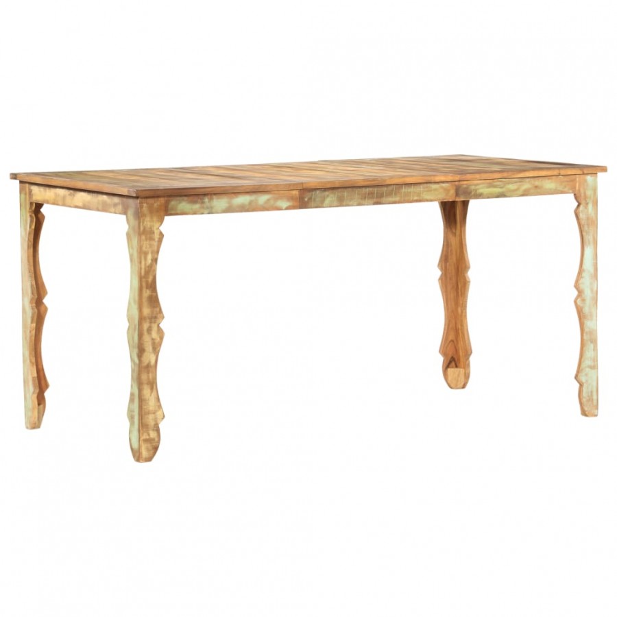 Table de salle à manger 160x80x76cm Bois de récupération massif Table de salle à manger 160x80x76cm Bois de récupération massif