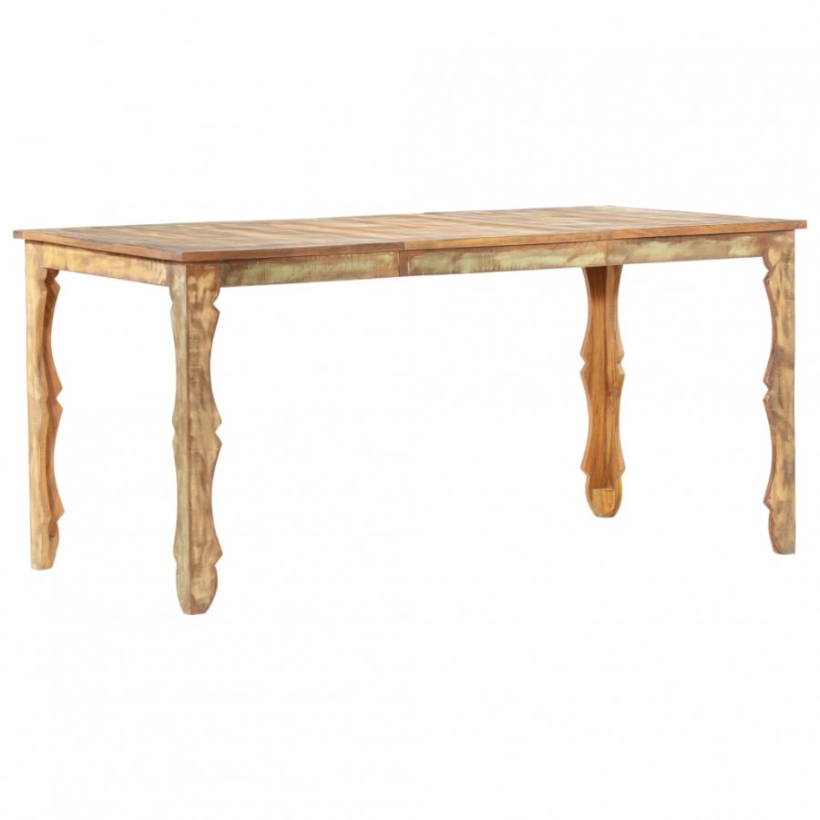 Table de salle à manger 160x80x76cm Bois de récupération massif Table de salle à manger 160x80x76cm Bois de récupération massif