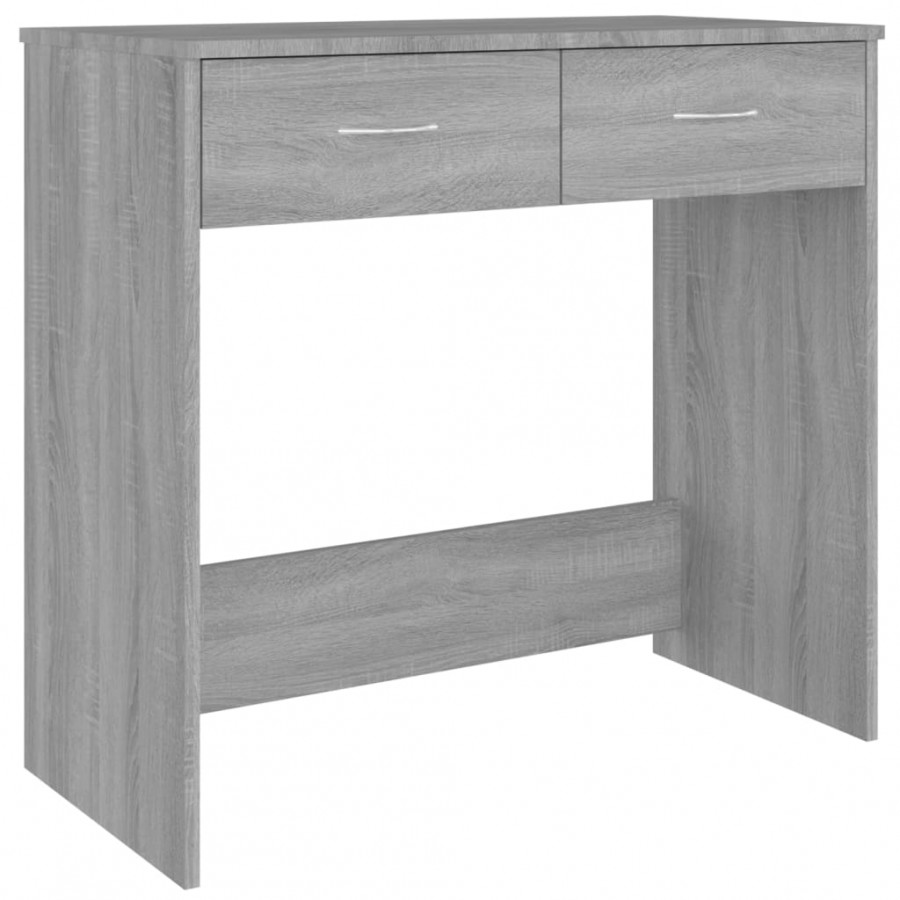 Bureau Sonoma gris 80x40x75 cm 