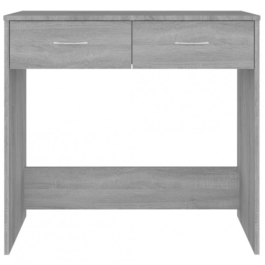 Bureau Sonoma gris 80x40x75 cm 