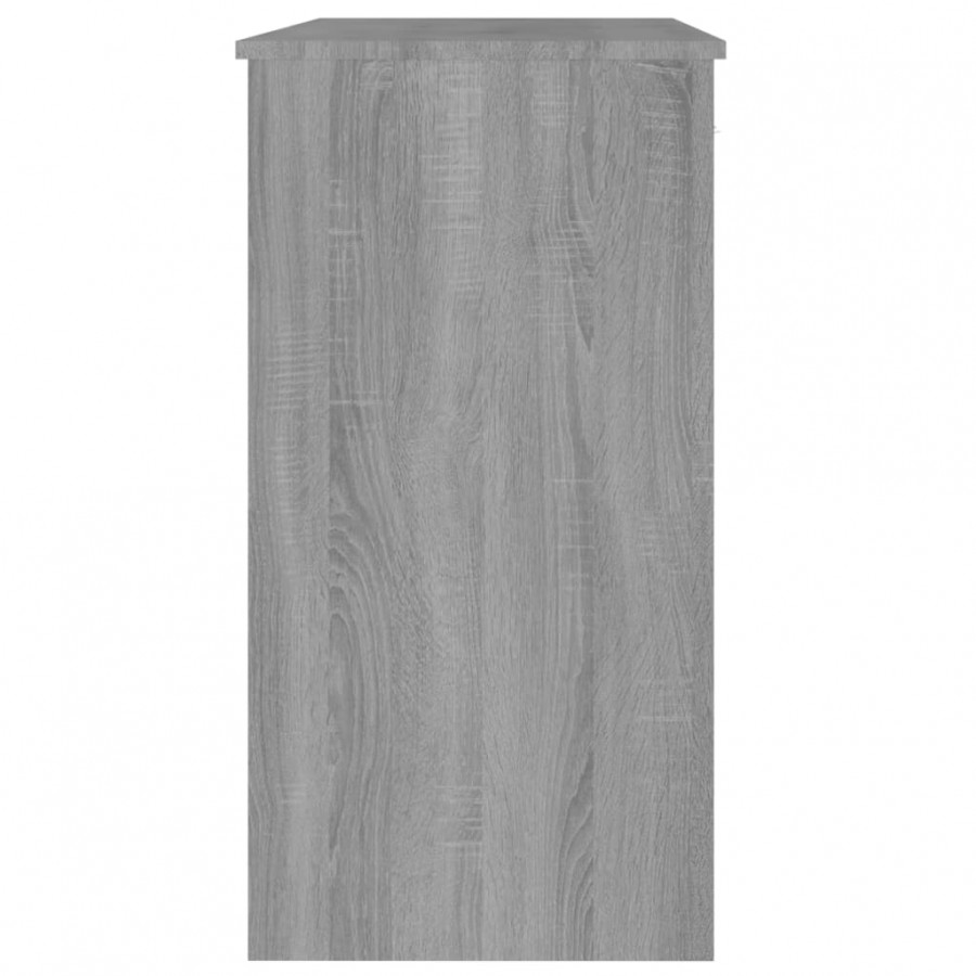 Bureau Sonoma gris 80x40x75 cm 
