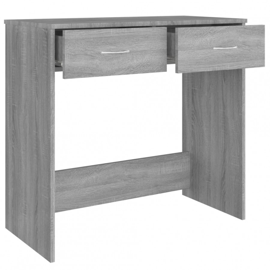 Bureau Sonoma gris 80x40x75 cm 