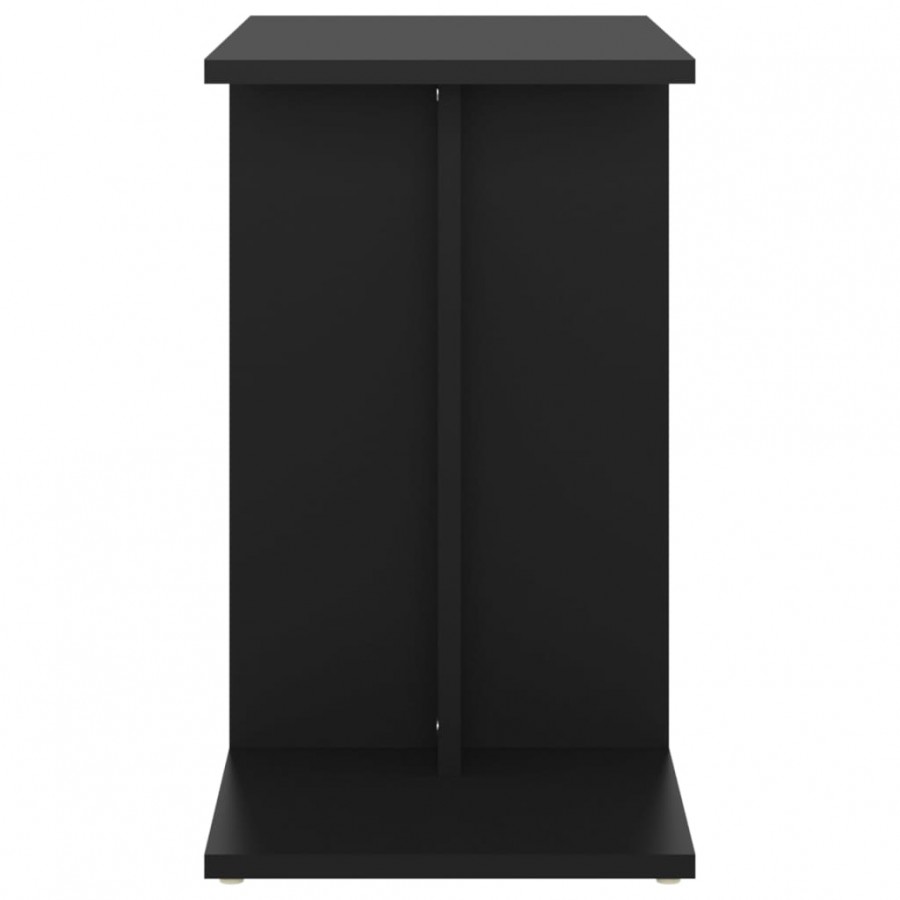 Table d'appoint Noir 50x30x50 cm Aggloméré