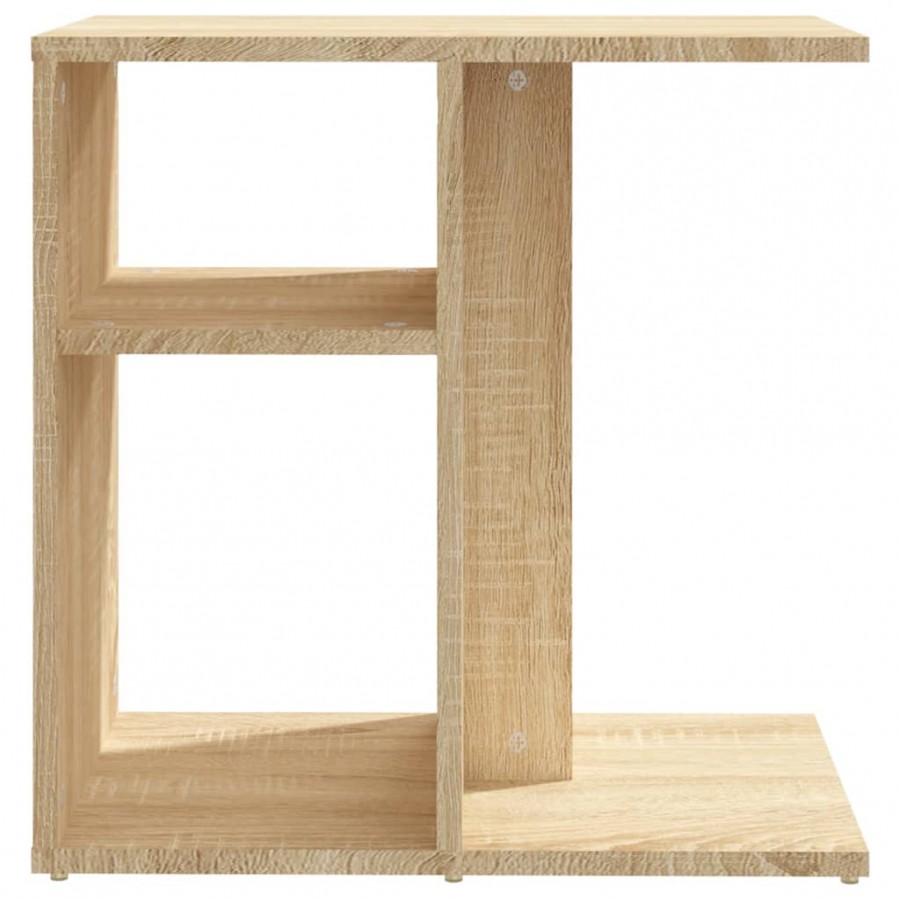 Table d'appoint Chêne sonoma 50x30x50 cm Aggloméré