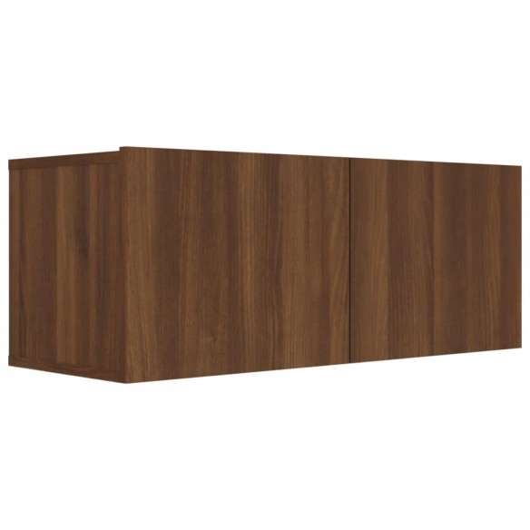 Ensemble de meubles TV 8 pcs Chêne marron Bois d'ingénierie