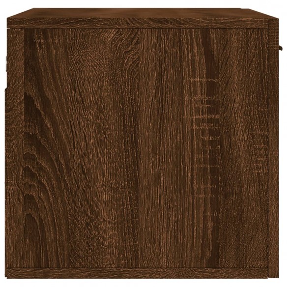 Armoire murale Chêne marron 60x36,5x35 cm Bois d'ingénierie