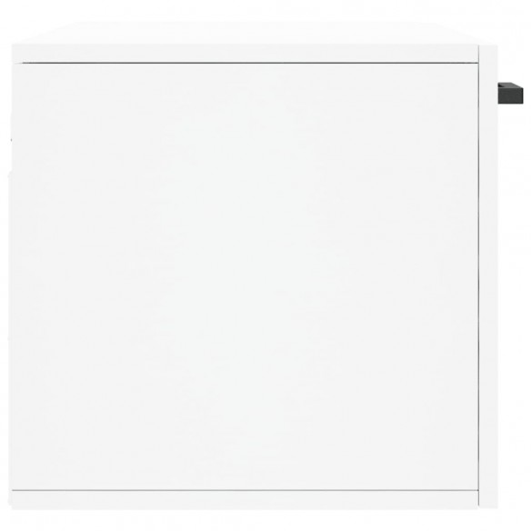 Armoire murale blanc 80x36,5x35 cm bois d'ingénierie